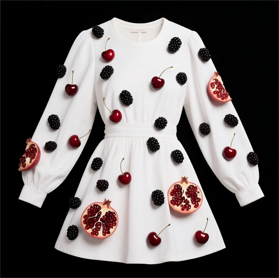 Creative long-sleeved shirt Tricolor Jam